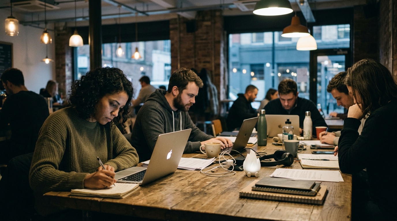 How to use Hotdesk to find a workspace in an unfamiliar city while on a business trip