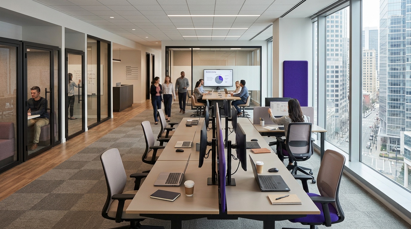 Hybrid work policy / return-to-office workspace strategy