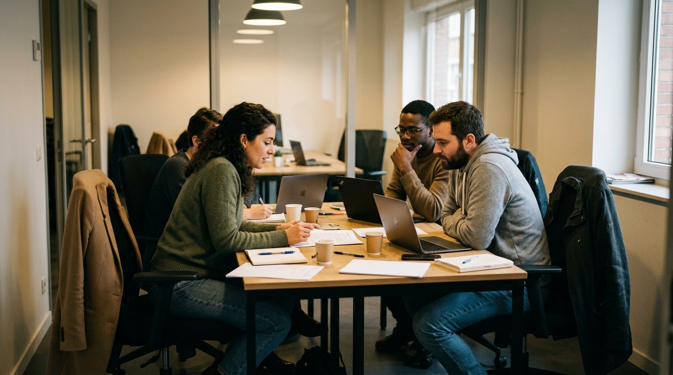 Industry expert opinions on coworking trends in Ixelles