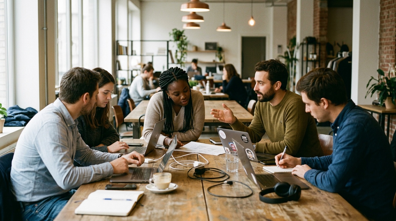 Industry expert opinions on coworking trends in Ixelles