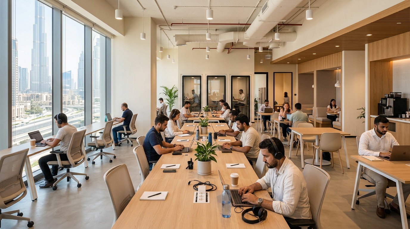 Is a Hotdesk subscription worth it vs paying per booking for a Dubai-based freelancer?