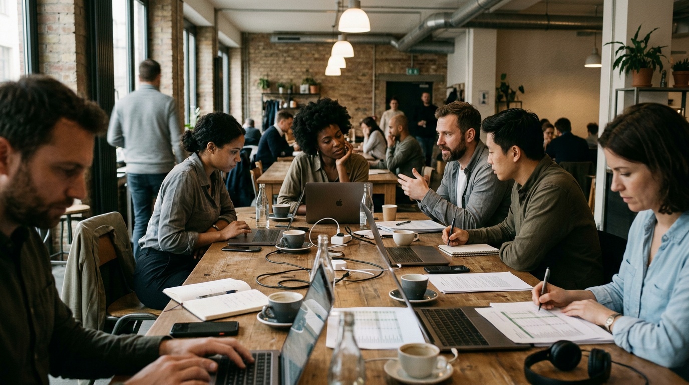 Is booking coworking space on-demand cheaper than renting a traditional office for a 5-person startup?
