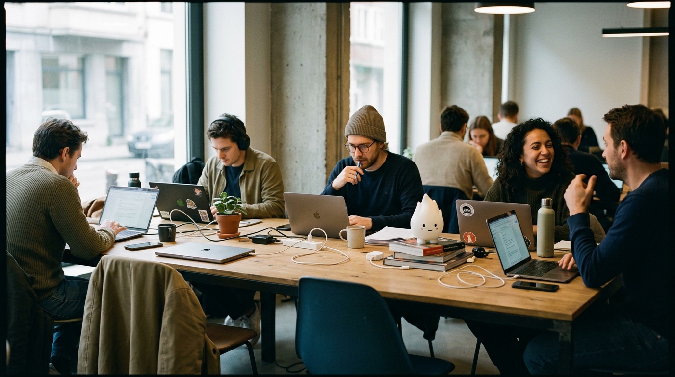 Looking for a quiet coworking space in Ixelles for focused work