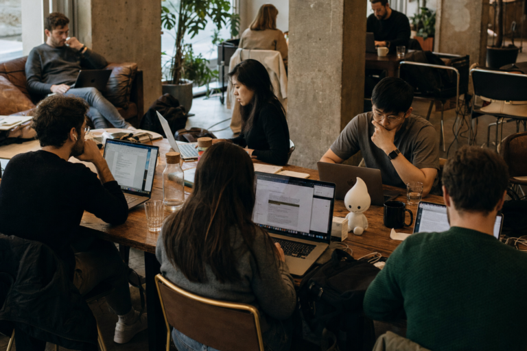 Looking for a quiet coworking space in London with private meeting rooms.