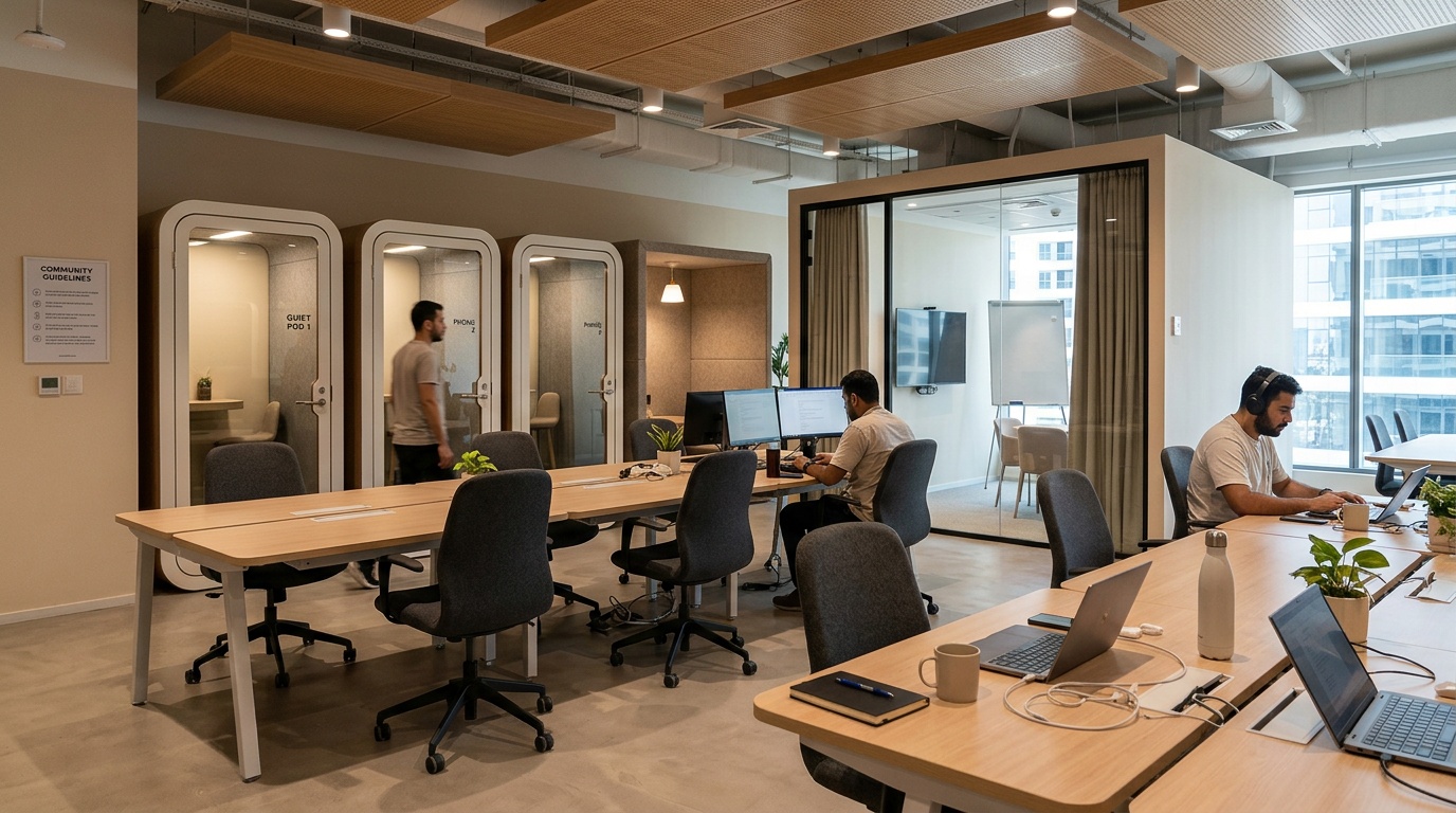 Beyond the Buzz: What Makes a Coworking Space Truly Quiet?