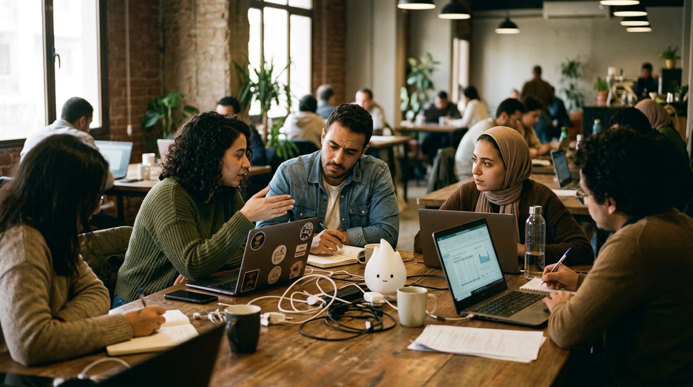 Need a coworking space in Cairo with meeting rooms available hourly
