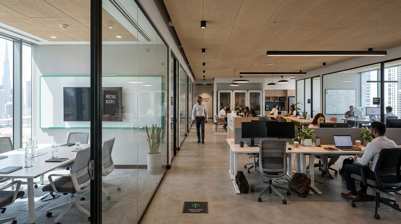 Navigating Dubai's Workspace Options: Location, Types, and What Matters