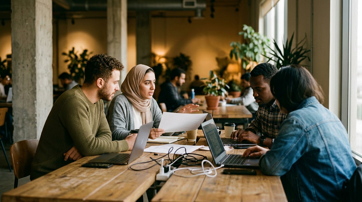 what coworking options are best for a new business owner in Riyadh?