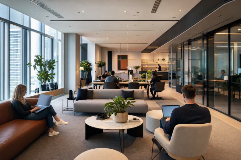 What coworking space should I choose if I need a professional address for my startup?