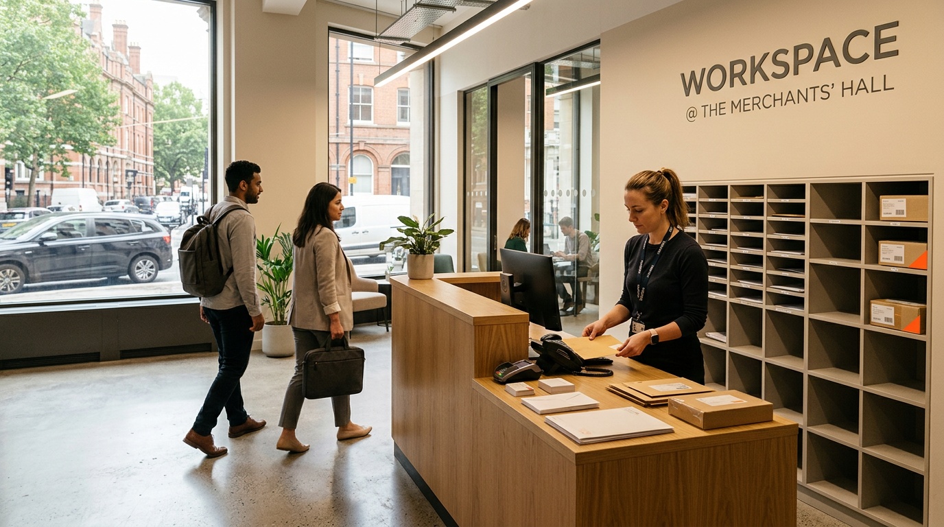 What coworking space should I choose if I need a professional address for my startup?