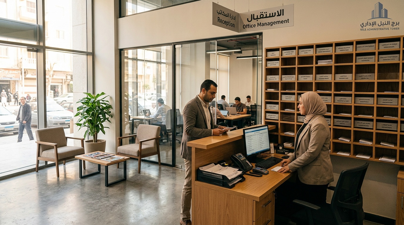 what coworking space should I choose if I need a professional address in Mansoura?
