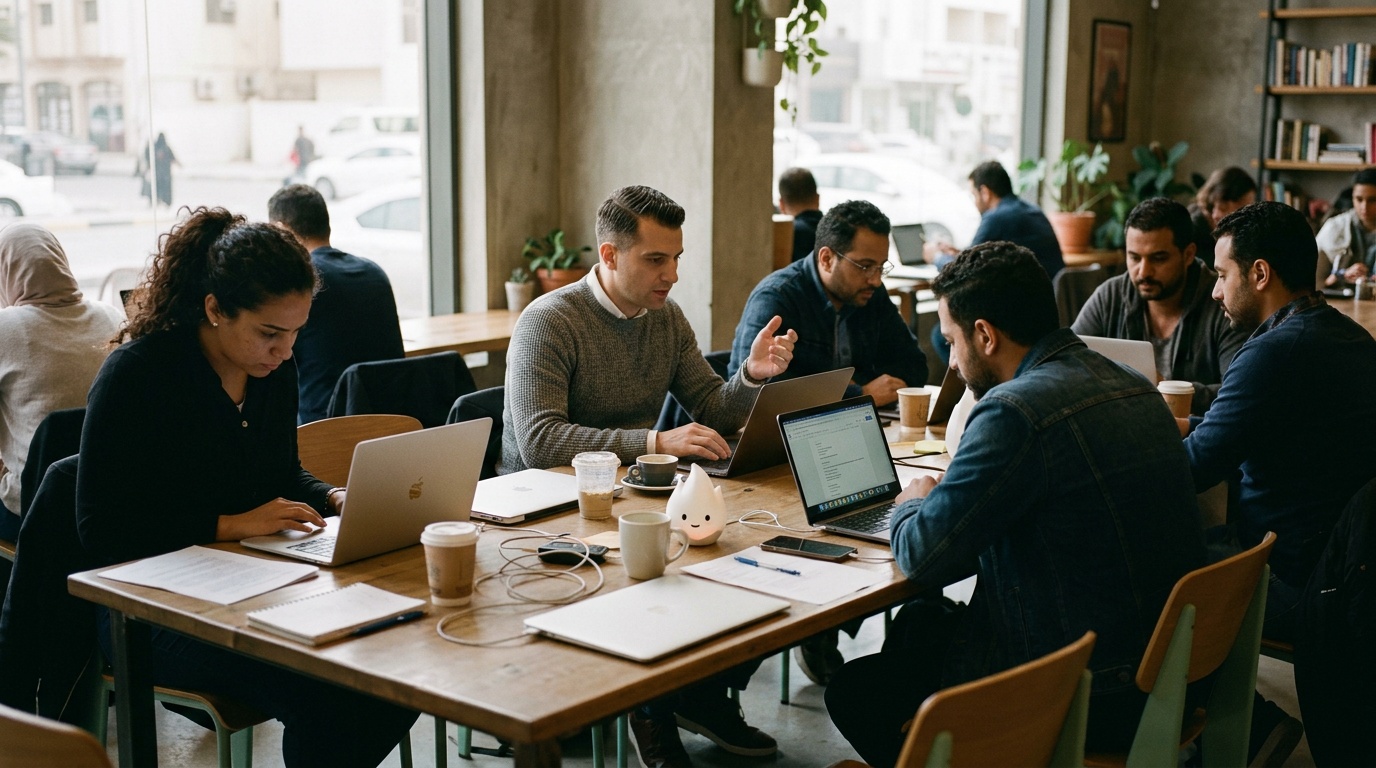 What do business consultants recommend for flexible office solutions in Kuwait?