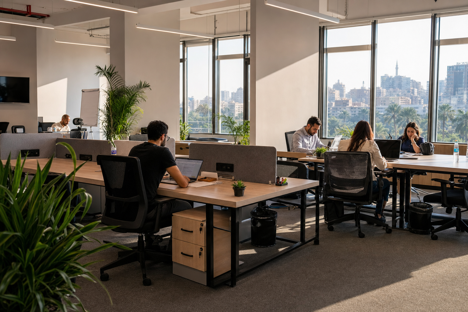 What do Cairo business leaders recommend for flexible office solutions?