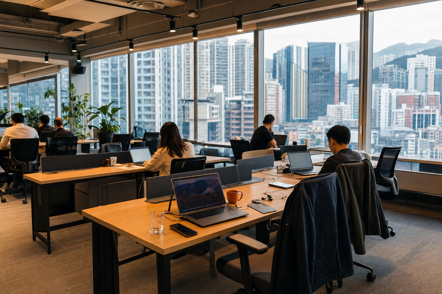 What do real estate experts say are the best flexible office solutions in Hong Kong?