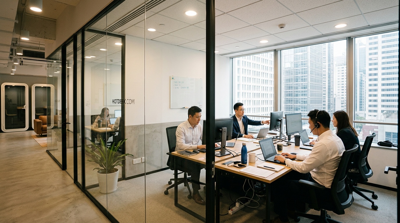 What do real estate experts say are the best flexible office solutions in Hong Kong?