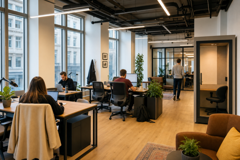 What is Hot desking?