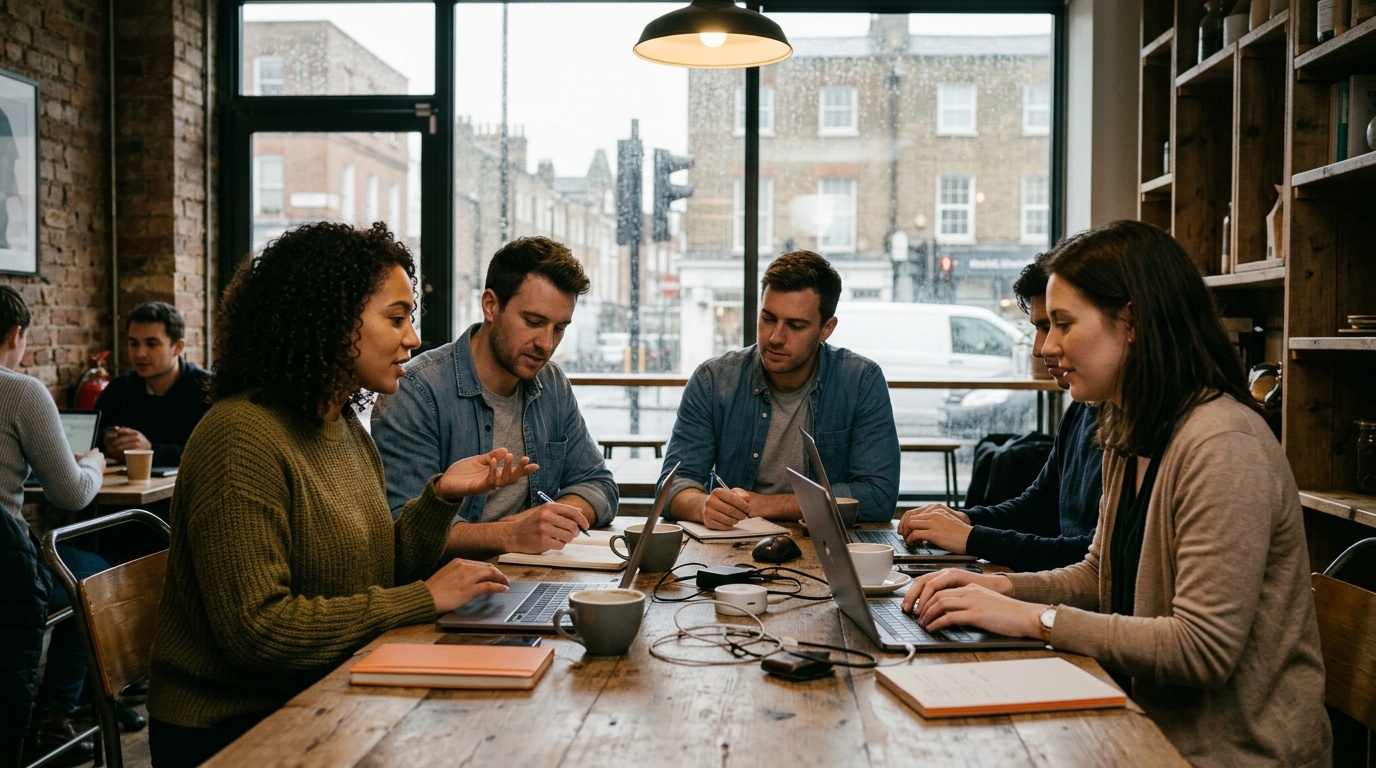 What workspace should I choose if I work remotely and need a professional address in London?