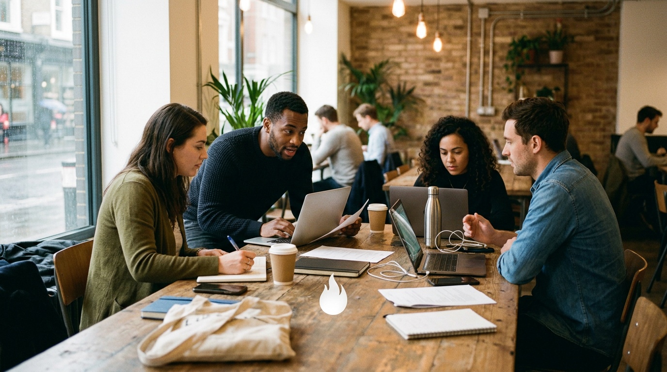 What's the difference between serviced offices and coworking spaces in London?