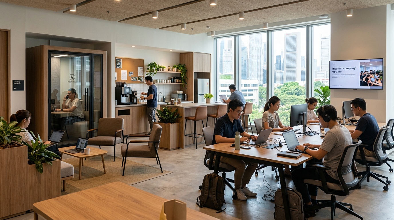 Which coworking space offers better amenities: private offices or shared spaces?