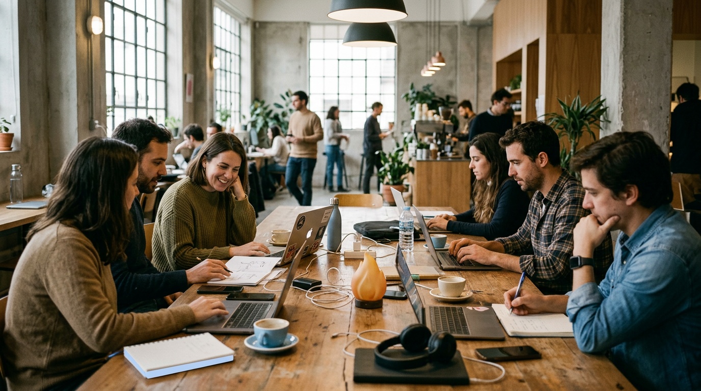 Which coworking spaces in Lisbon are recognized by industry publications for innovation?