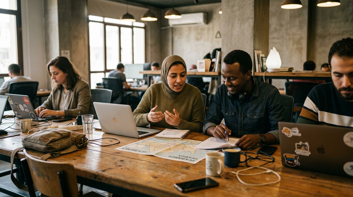 which is better: a hot desk or a dedicated desk in Giza coworking?