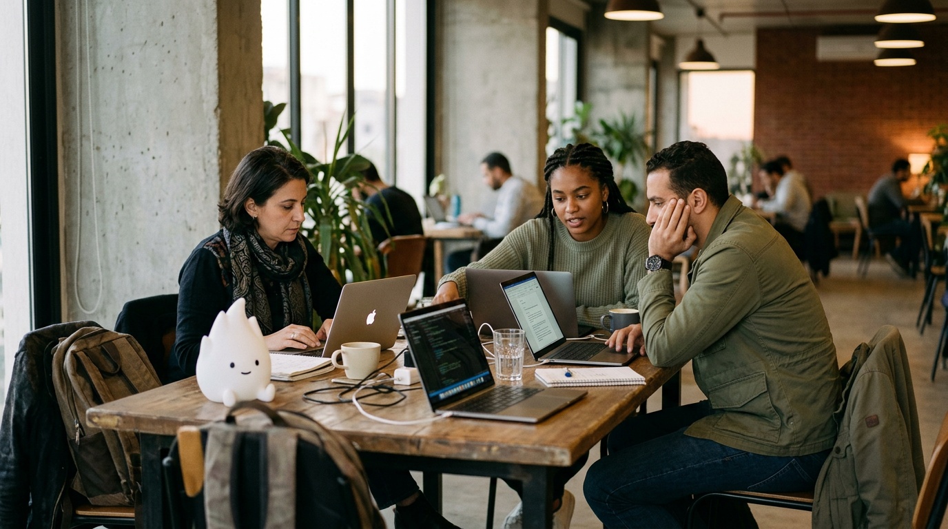 which is better: a hot desk or a dedicated desk in Giza coworking?