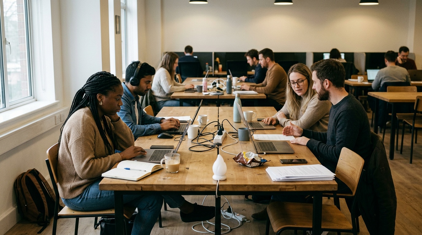 which is better: hot desk or dedicated desk in Watford?