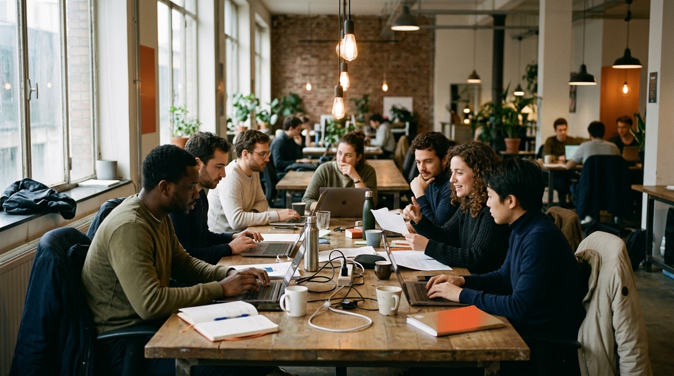 Which Ixelles coworking space is suitable for a small startup team?