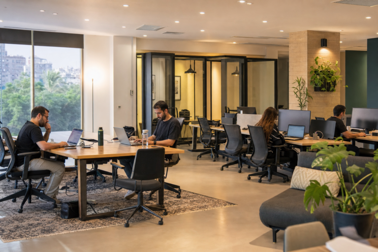 Best coworking spaces in Maadi with reliable high-speed internet for remote work