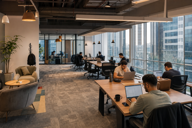 Coworking space in New Cairo vs private office space: which is better for a startup?