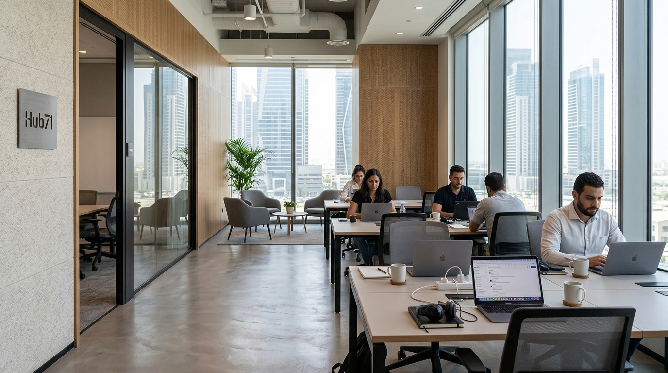 Where Is Hub71 Located? Workspace Options and the Physical Experience