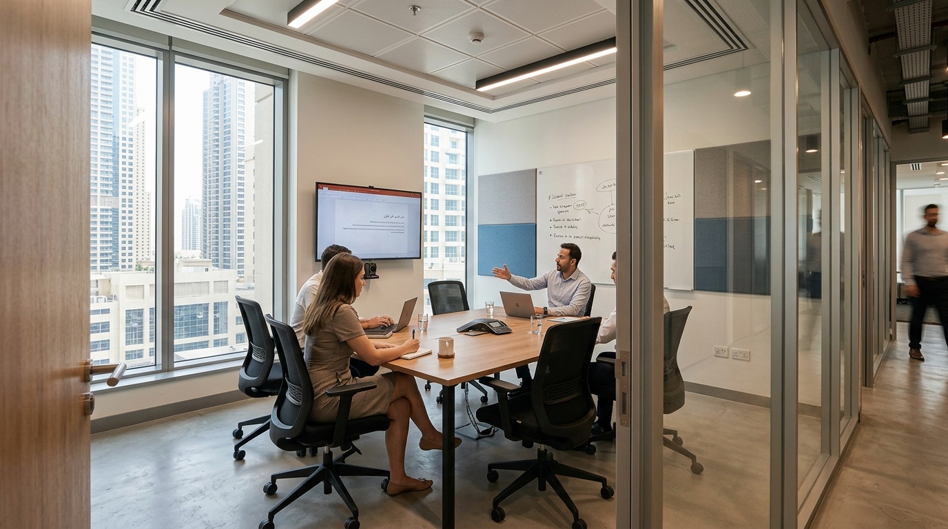 How to Book a Meeting Room in Dubai. No Membership Required