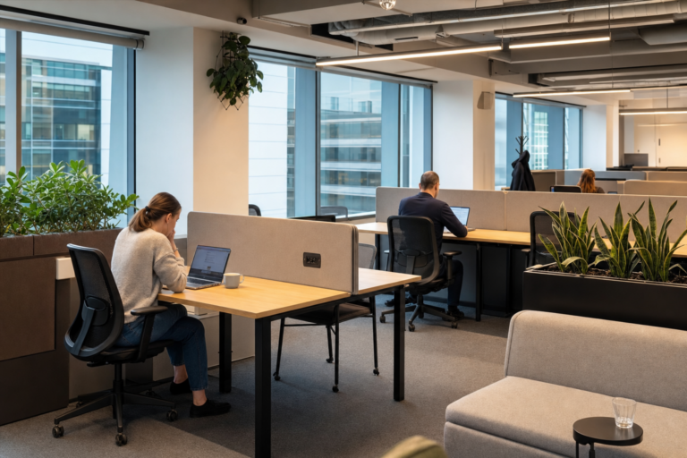 what coworking space should I choose if I need quiet focus areas in Watford?