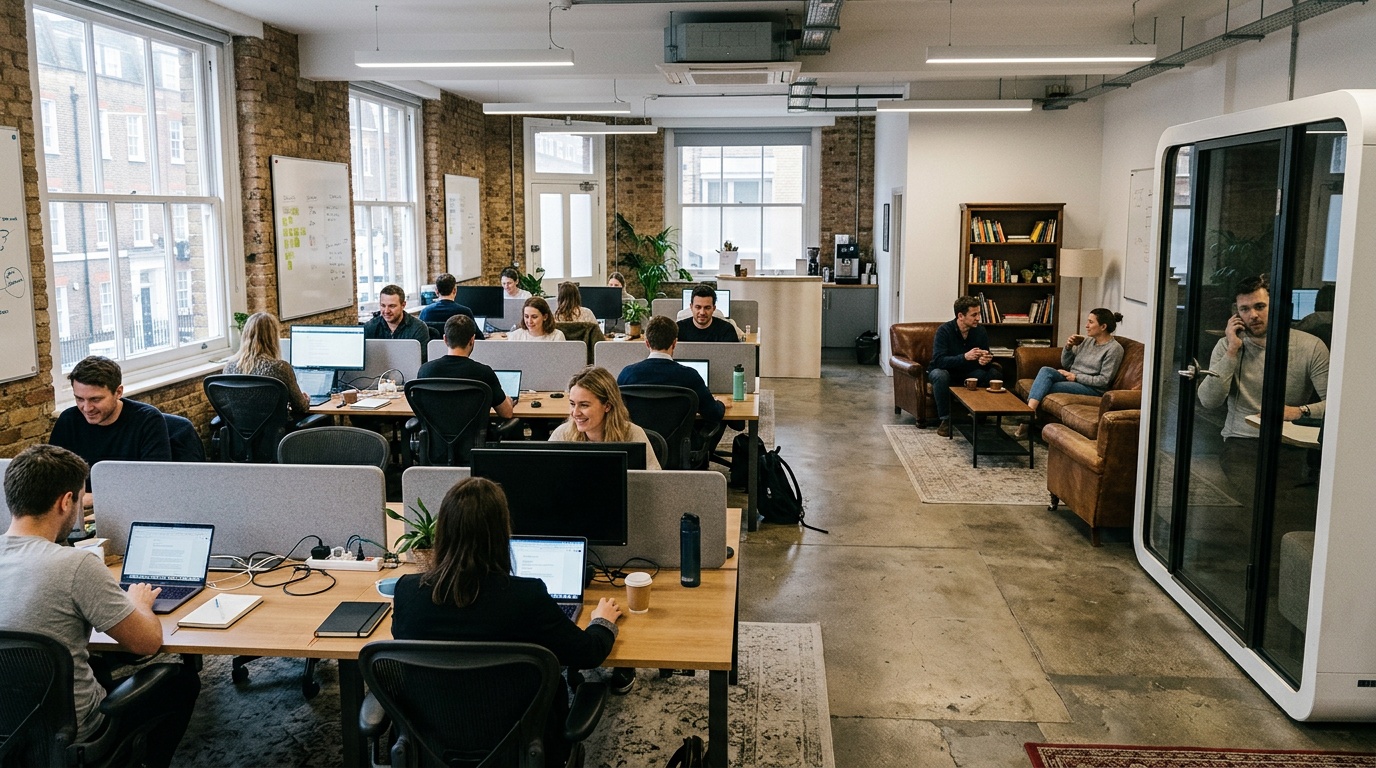The Role of Physical Workspace in Reducing Isolation