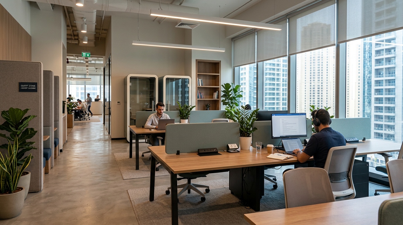Top Quiet Coworking Spaces in Dubai Marina for Deep Work