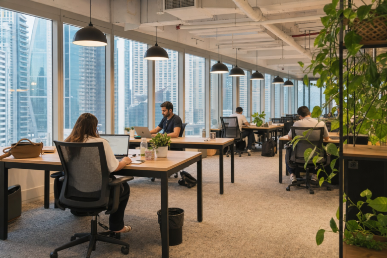 Best coworking space for a solo freelancer in Dubai Marina?