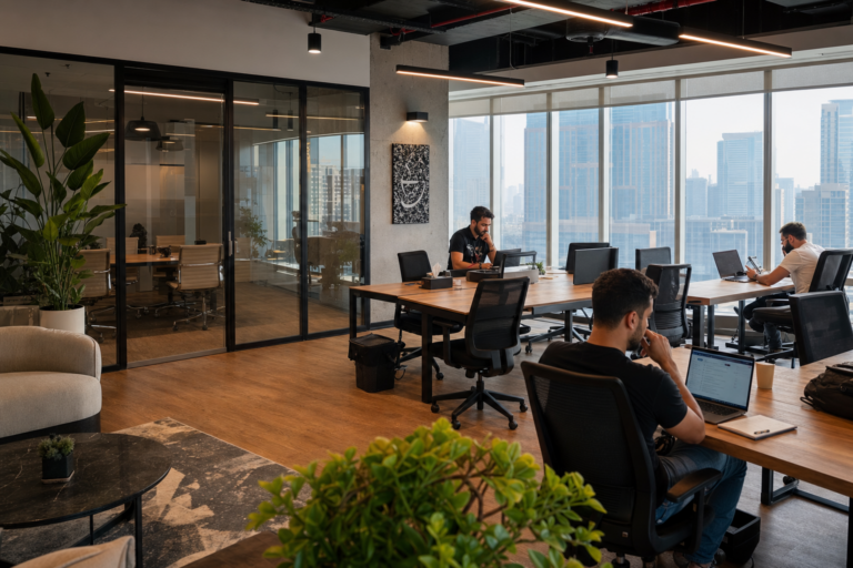 Best coworking space in Dubai with high-speed internet for freelancers?