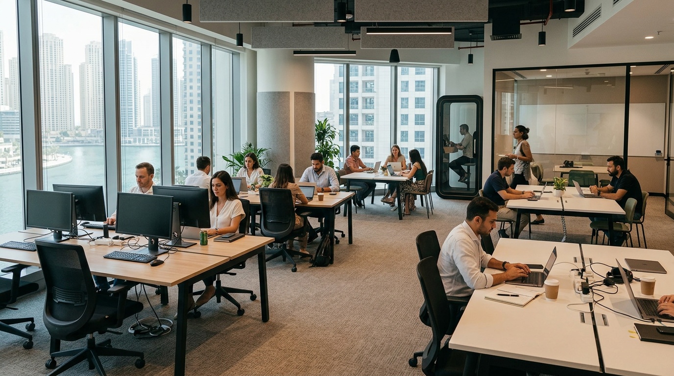 Benefits of Coworking space Dubai Marina vs JLT: which is better?