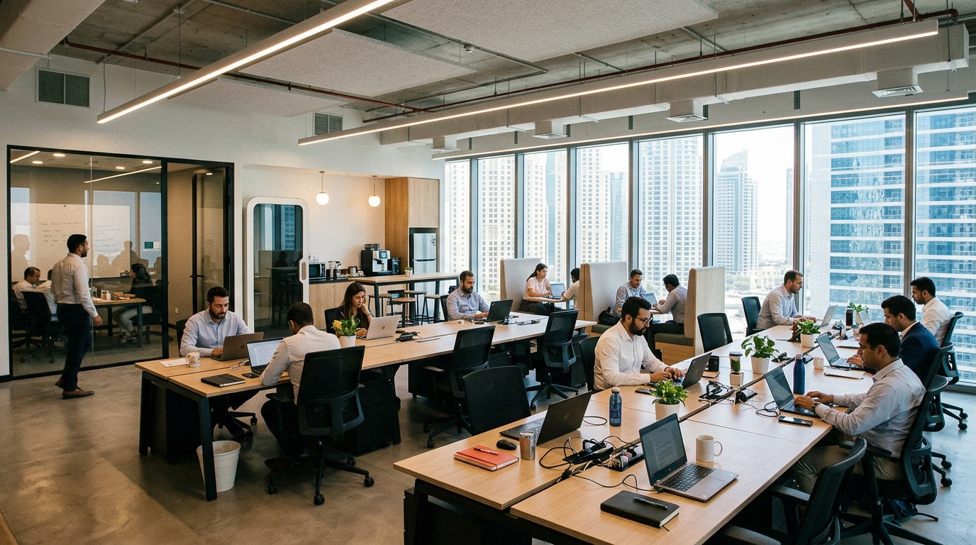 Benefits of coworking for startups in Dubai