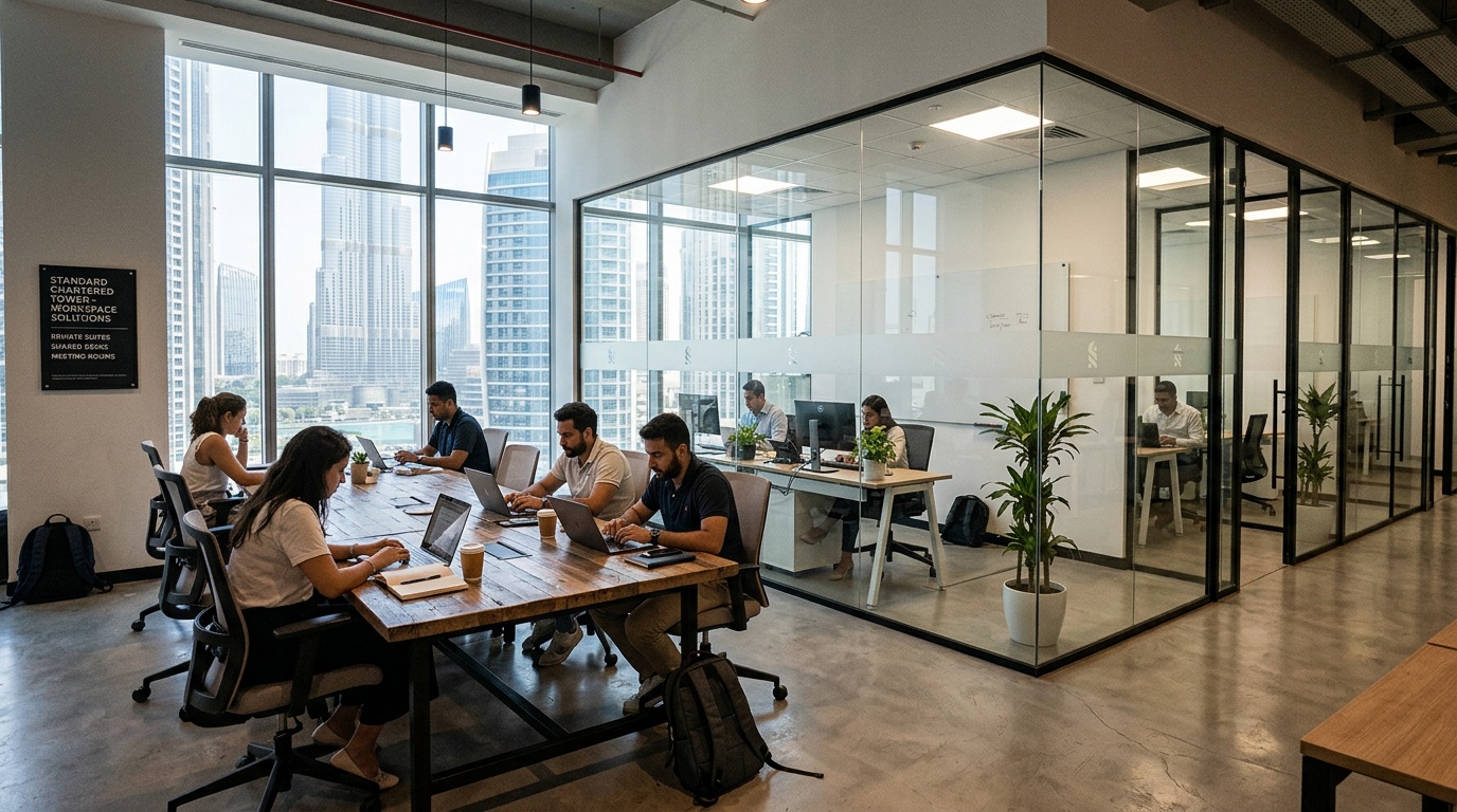 Workspace Options and Building Amenities