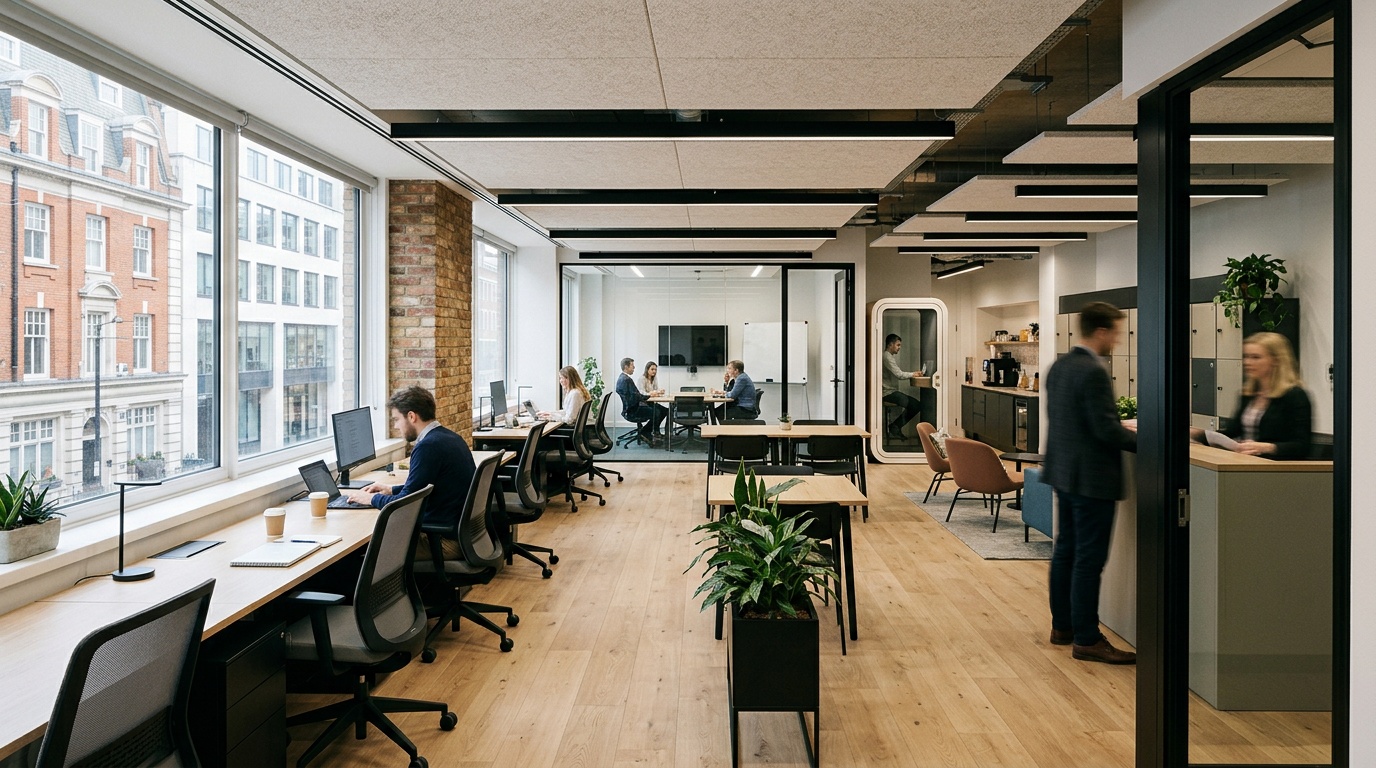 Why might Blackfriars coworking spaces appeal to businesses?