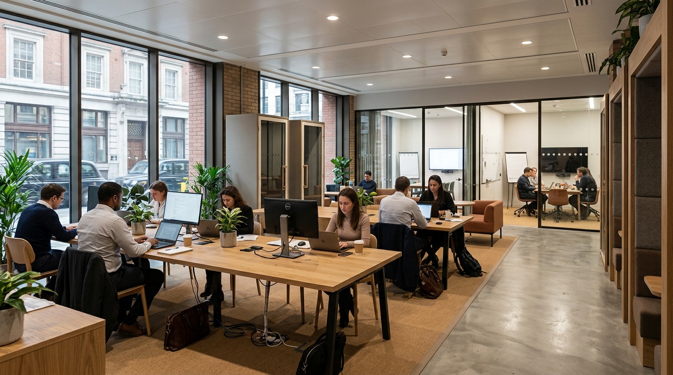 Why might Blackfriars coworking spaces appeal to businesses?