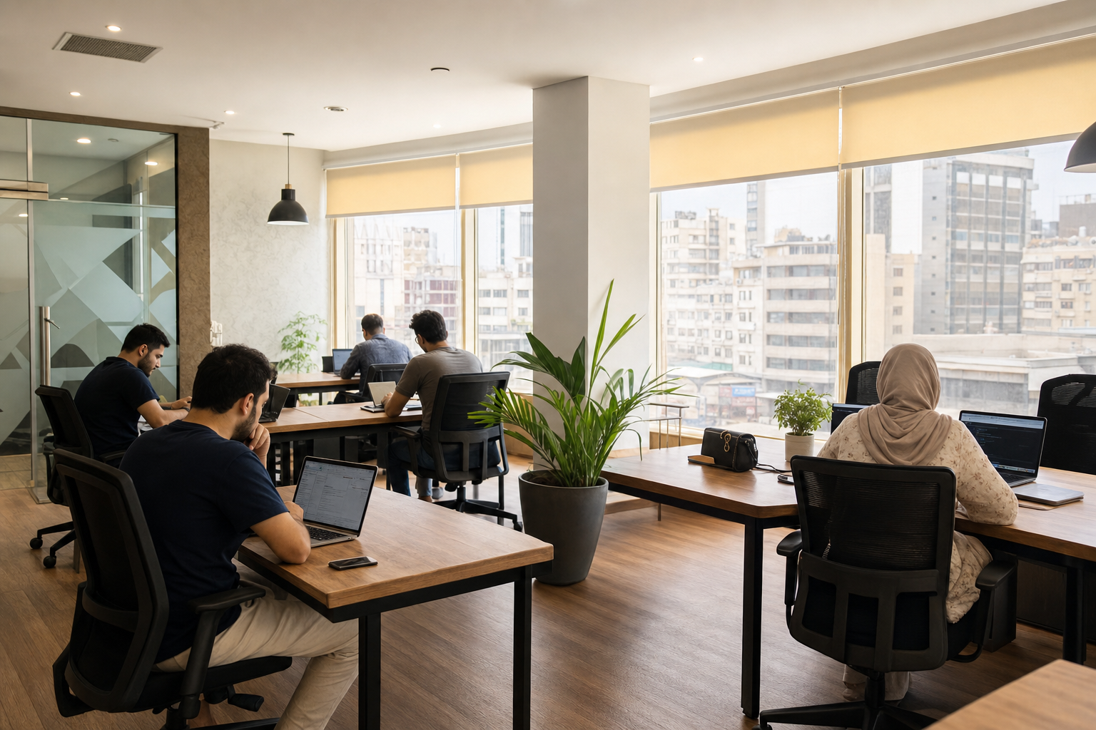 Best Coworking Space in Mansoura for Quiet Work