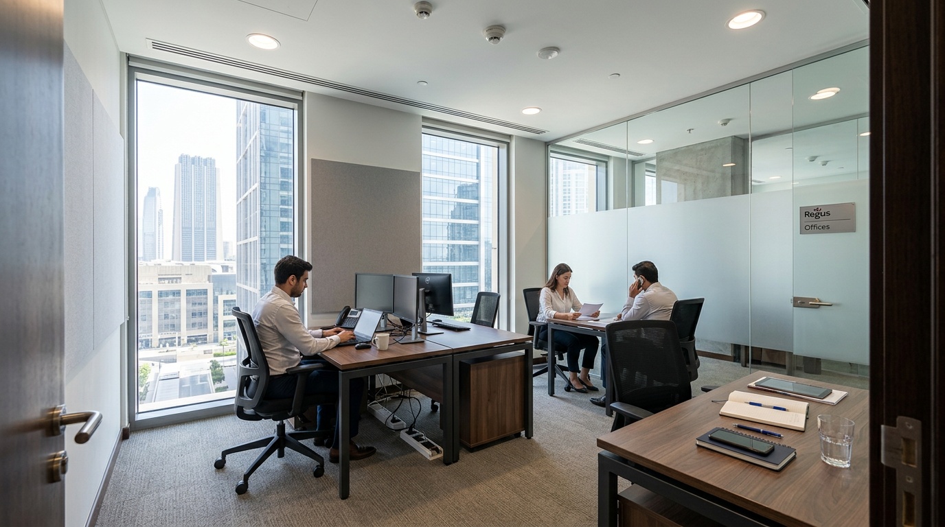 Comparison of Downtown Dubai and DMCC South workspace locations