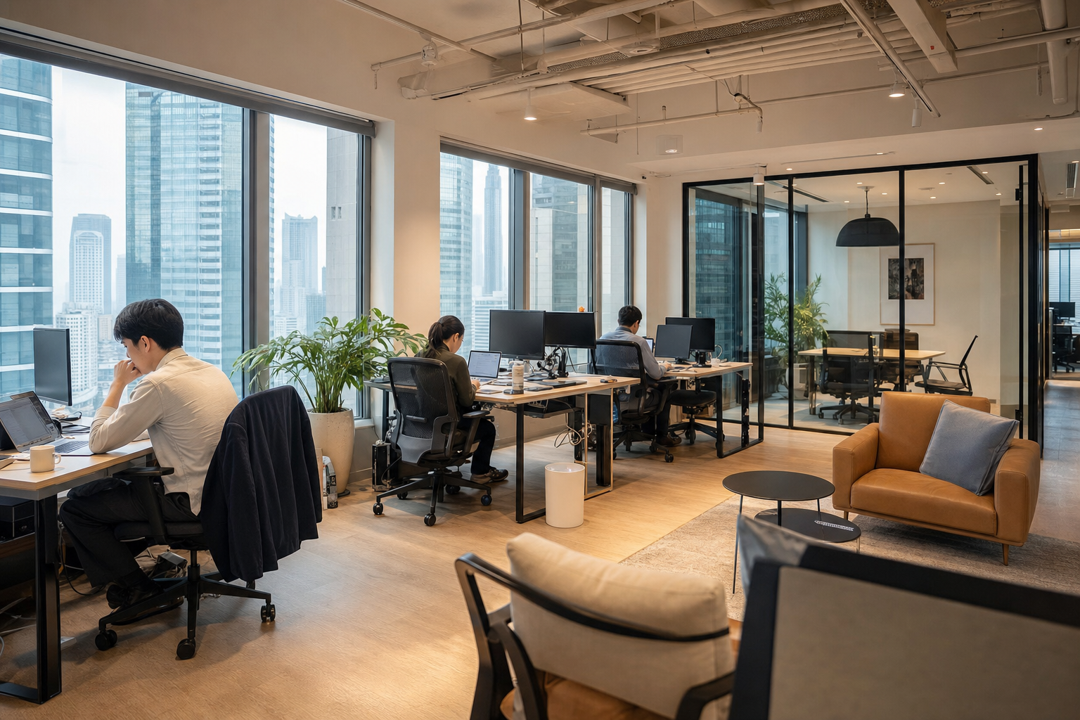 Coworking space in Hong Kong vs. traditional office lease: which is better for startups?