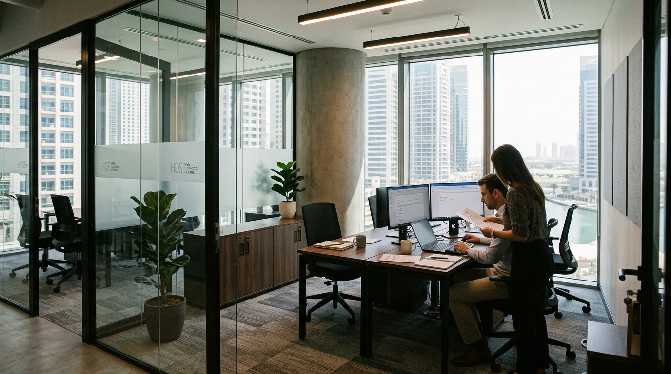 What should you verify before choosing HDS Business Centre Dubai?