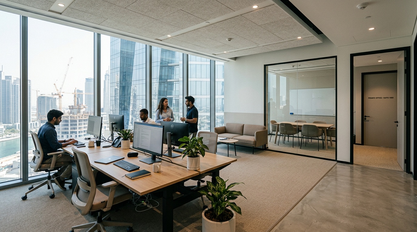 What are the benefits of an office to let in Dubai?