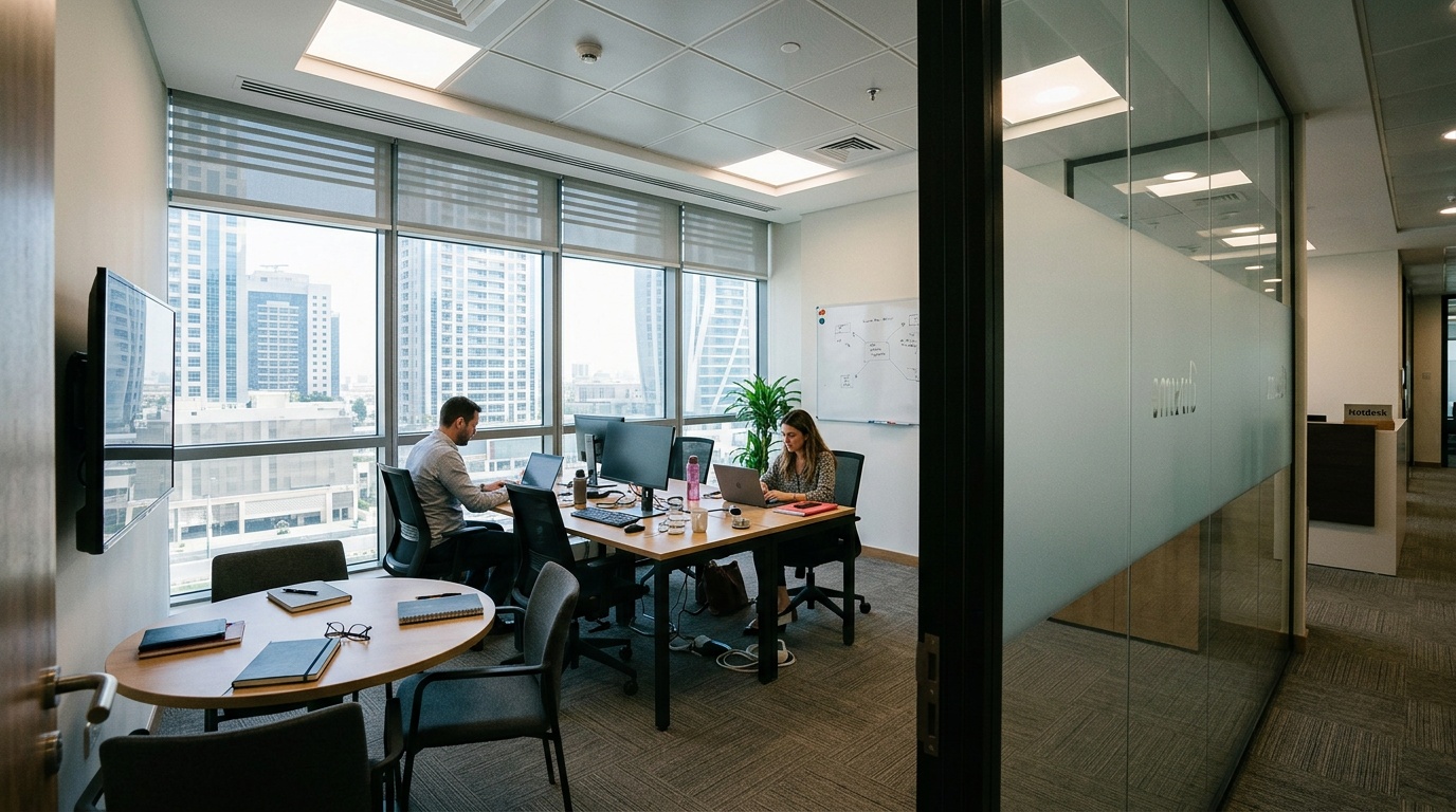 Private office and flexible workspace available for rent in Dubai