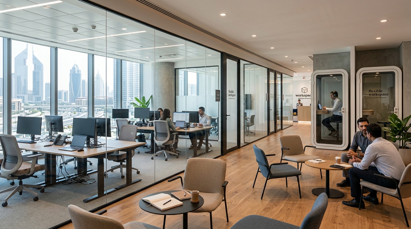 What are the benefits of corporate offices in Dubai?