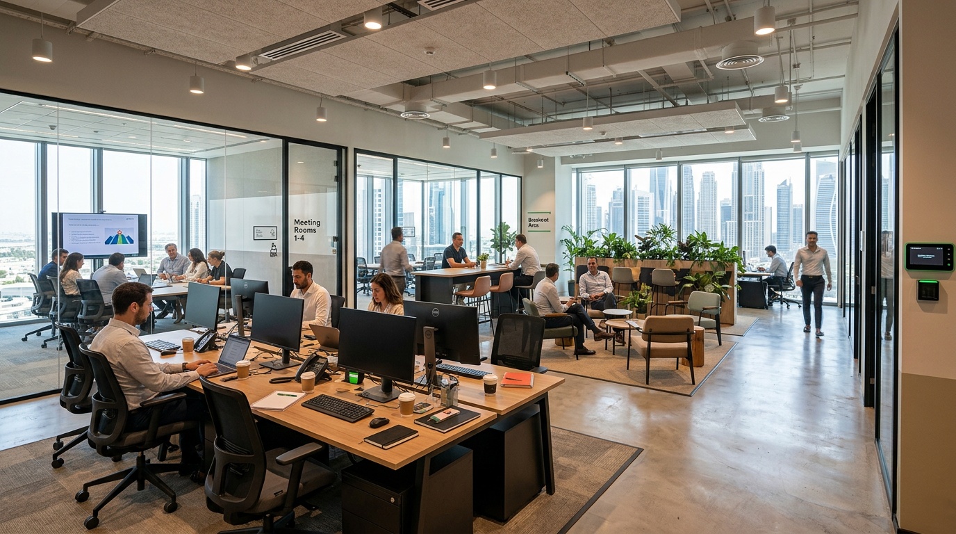 What are the benefits of corporate offices in Dubai?